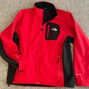 North face zip up winter jacket
